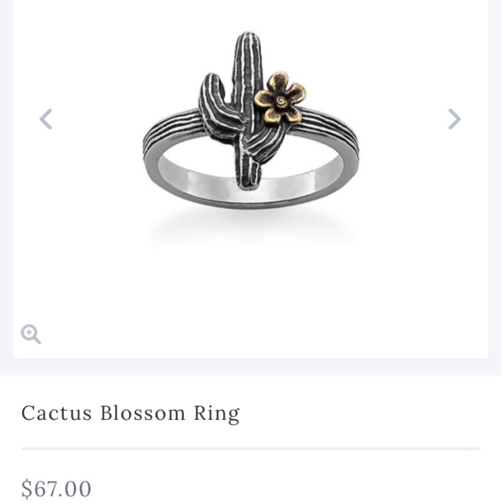 James Avery Cactus Ring